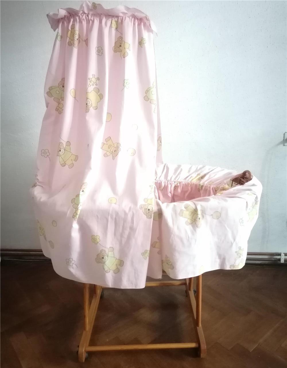 Patut nou-născut, cu baldachin