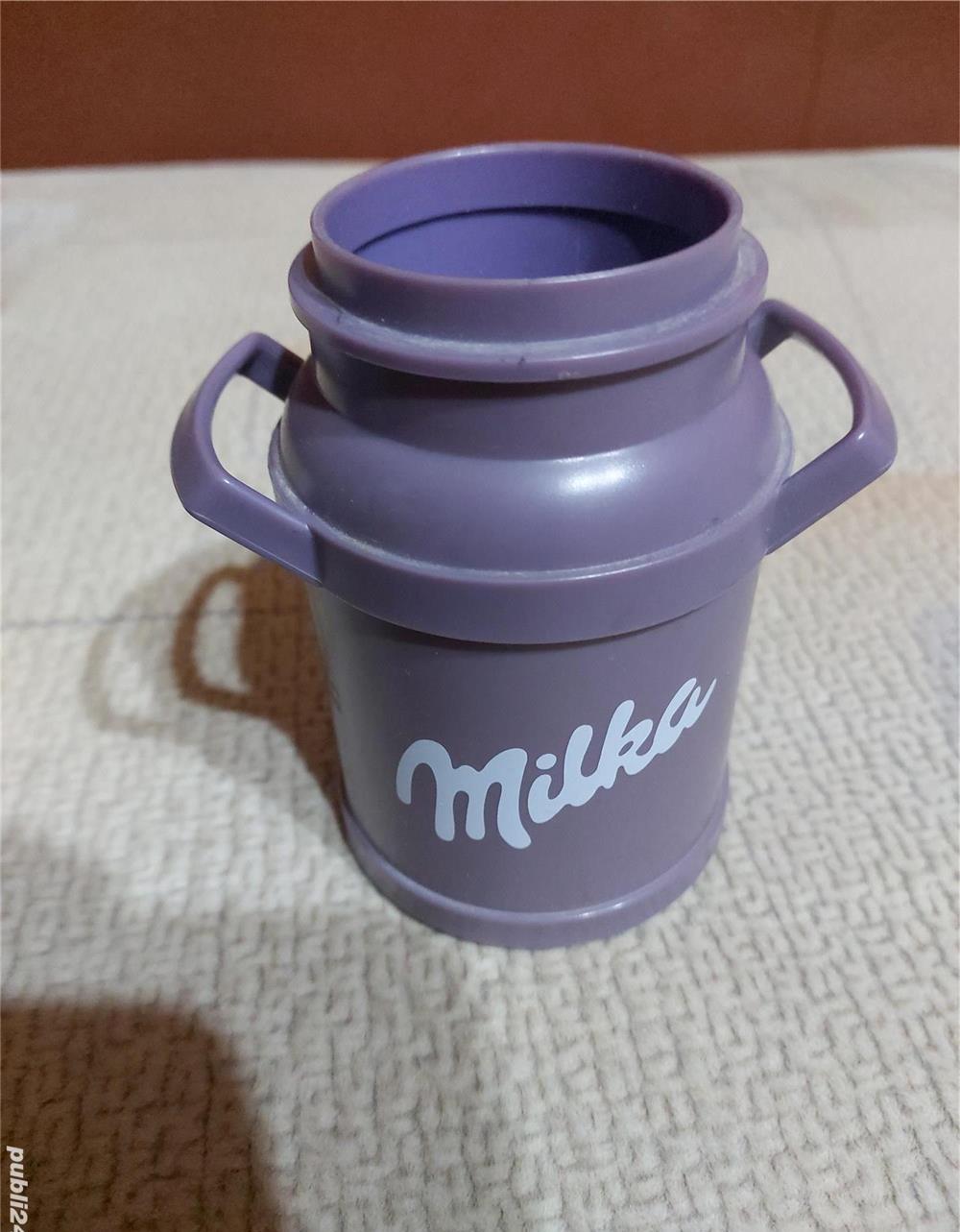 Penar vacuta Milka, , suport creioane Milka