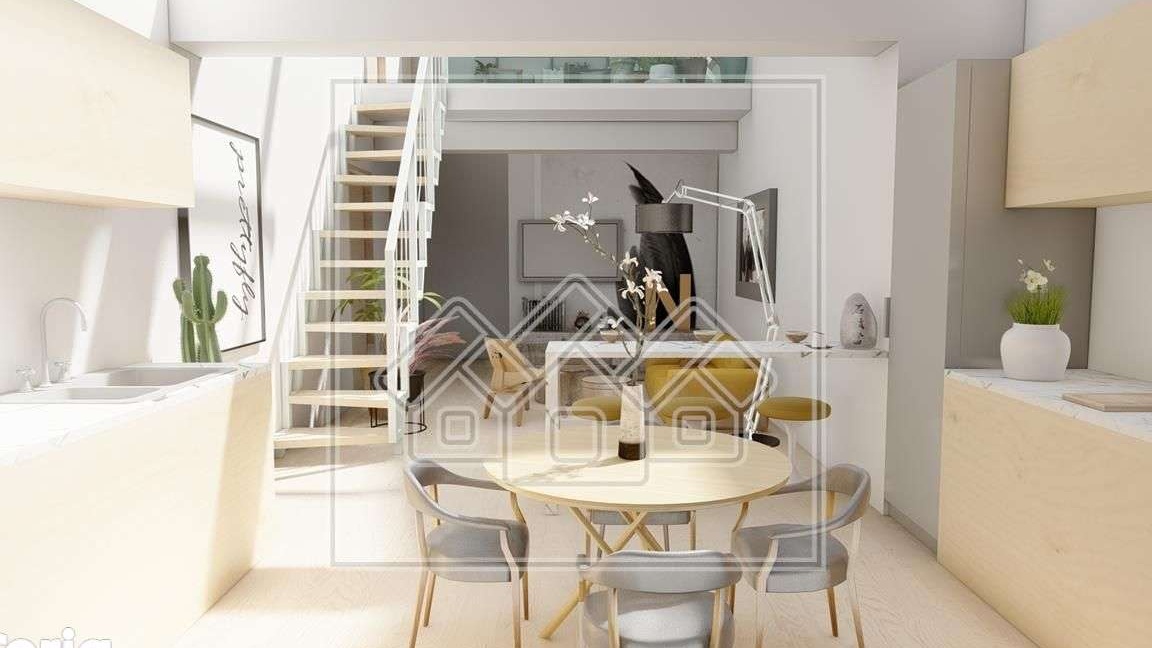 Penthouse cu 3 camere si 2 balcoane - finisaje de calitate superioara