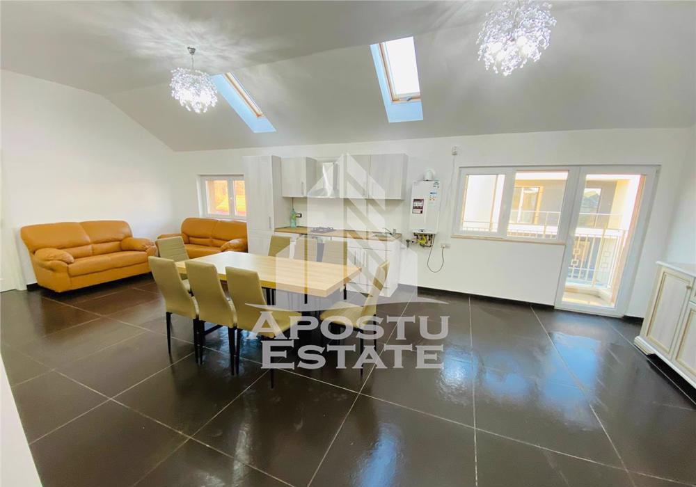 Penthouse cu 3 camere zona Kaufland, Dumbravita