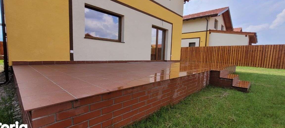 Persoana fizica vand casa la cheie, constructie noua, intabulata.