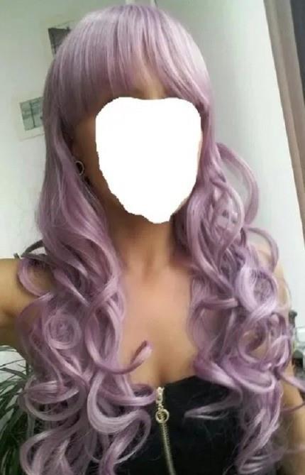 Peruca Model 836 Mov/Purple Ondulat