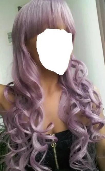 Peruca Model 836 Mov/Purple Ondulat