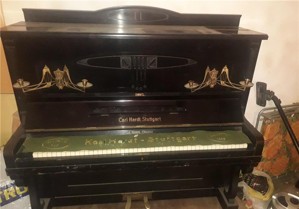 Pianina Carl Hardt, Stuttgart, 1855