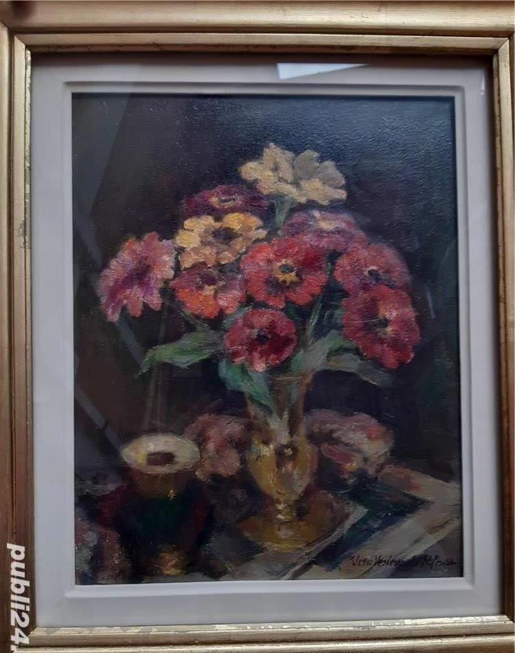 Pictura Vera Veslovschi Nițescu ( 1901-1974) flori