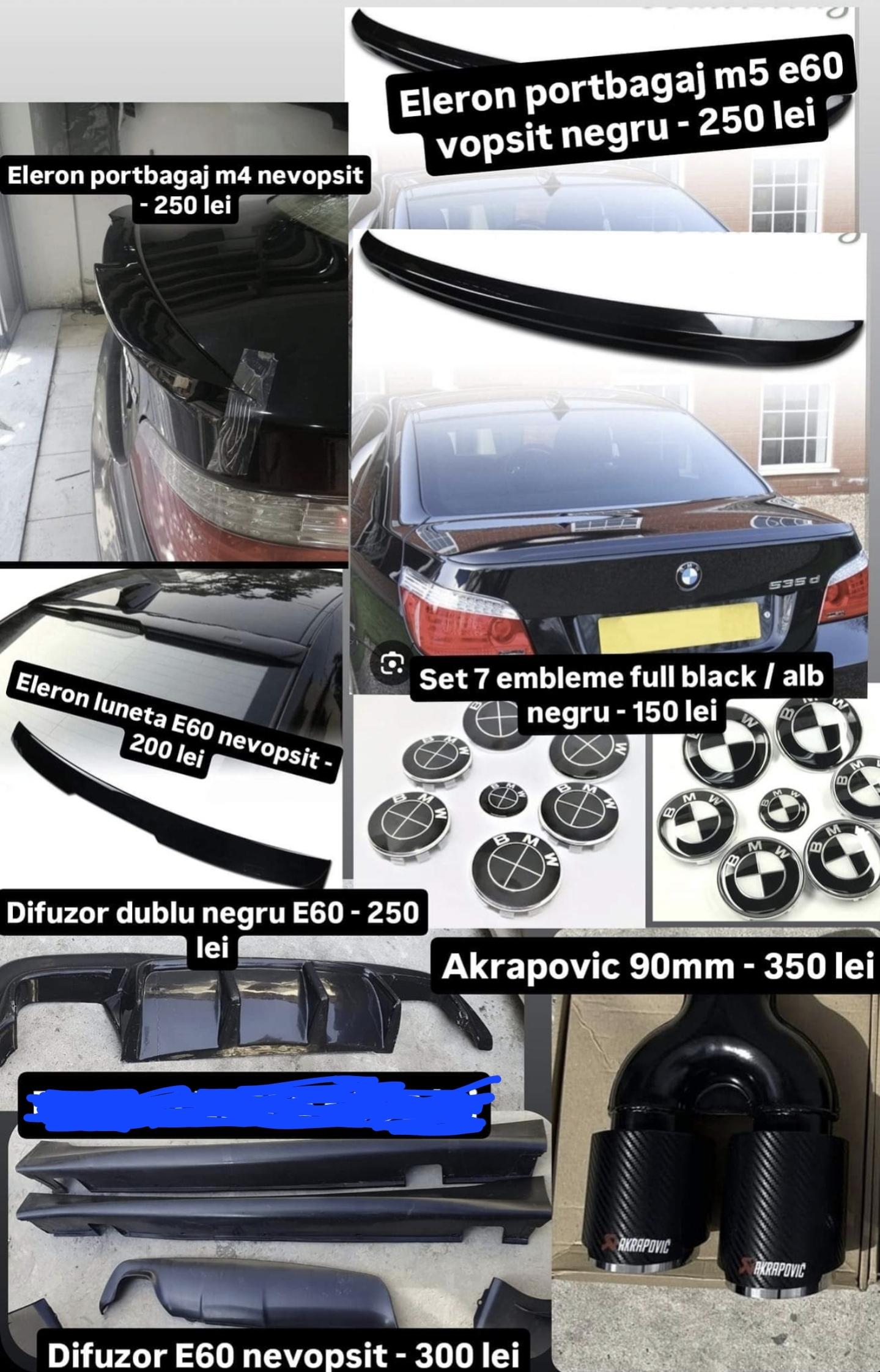 Piese / accesorii tuning BMW E60 / E61