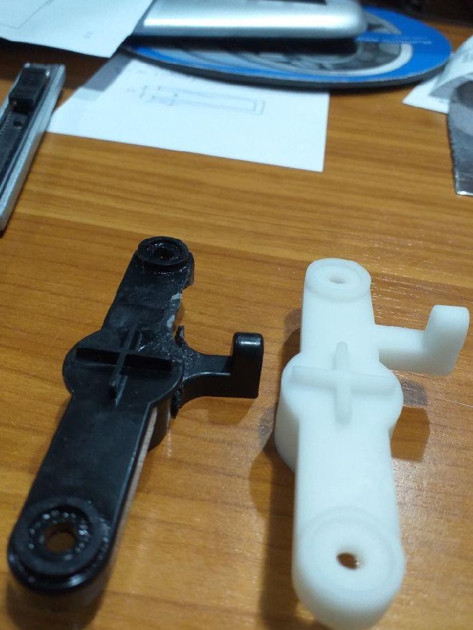 piese executate cu imprimanta LCD