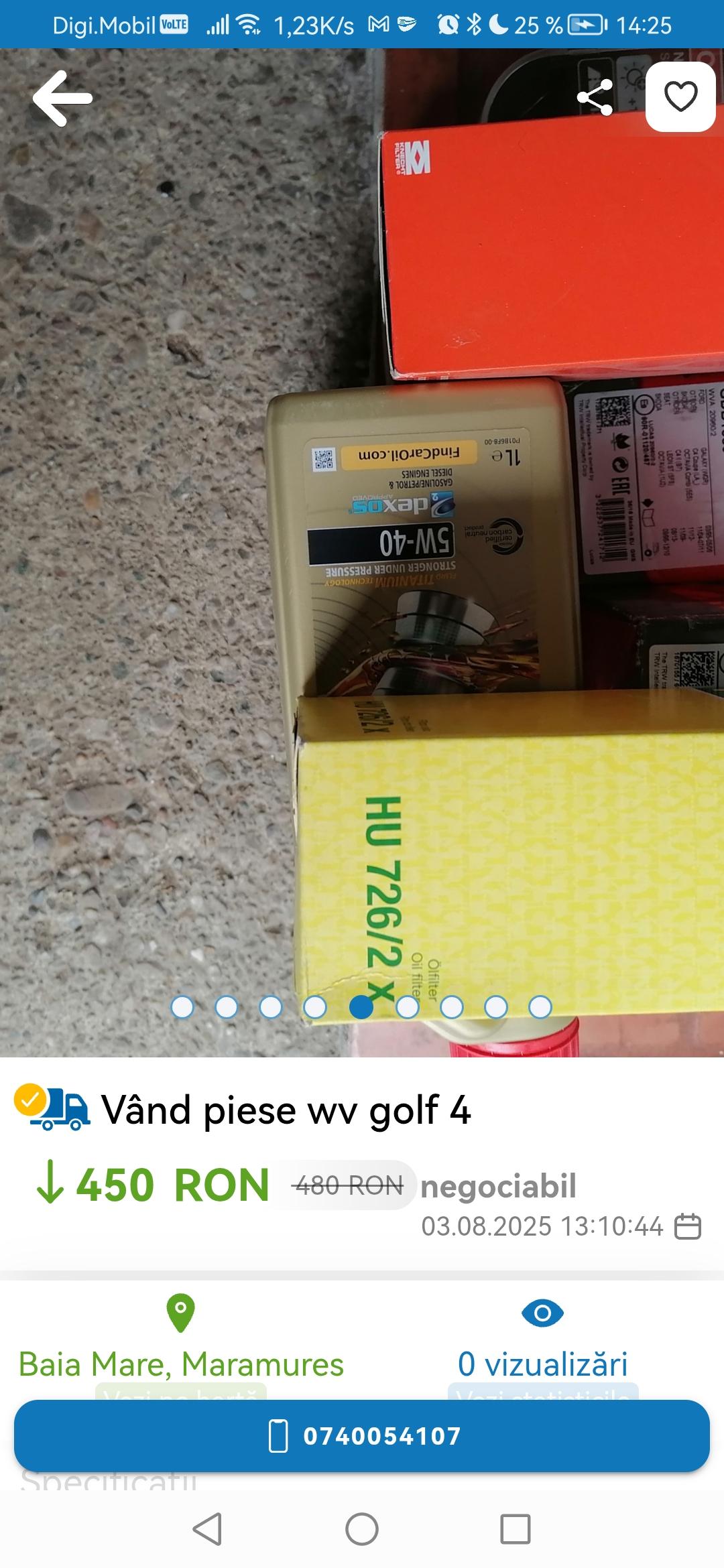 Piese golf 4 din2006 tip motorAXR