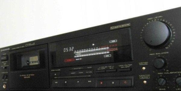 Pioneer model CT- 737- 3 capete- 3 motoare  - motor- rolă presoare și curele   noi   de rezervă