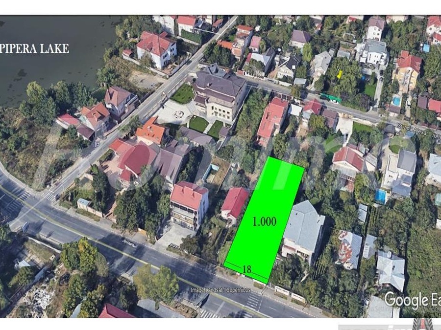 Pipera , teren,CU AUTORIZATIE 1.000mp