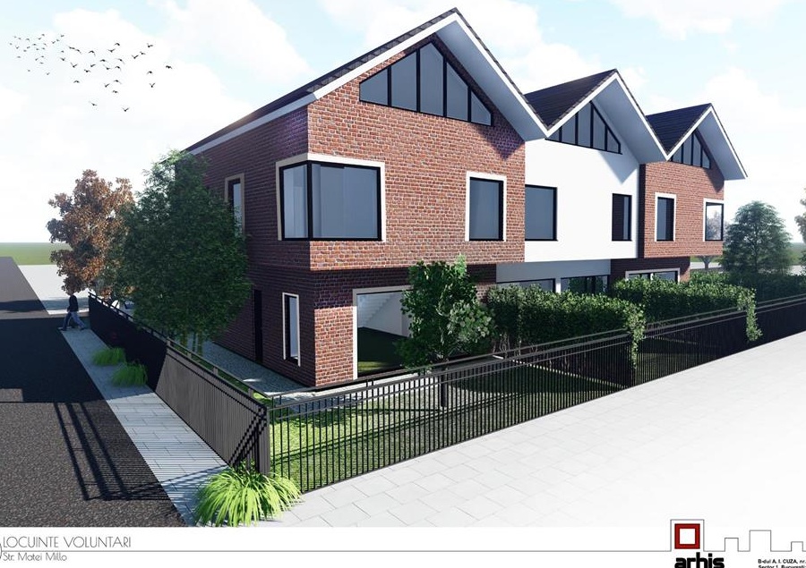 Pipera-Voluntari Matei Millo-ARHITECTURA NORDICA -200mp -Rate Dezvoltator