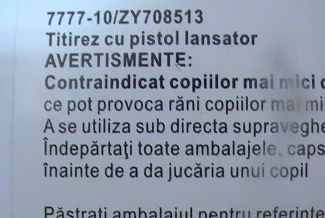 Pistol / Titirez