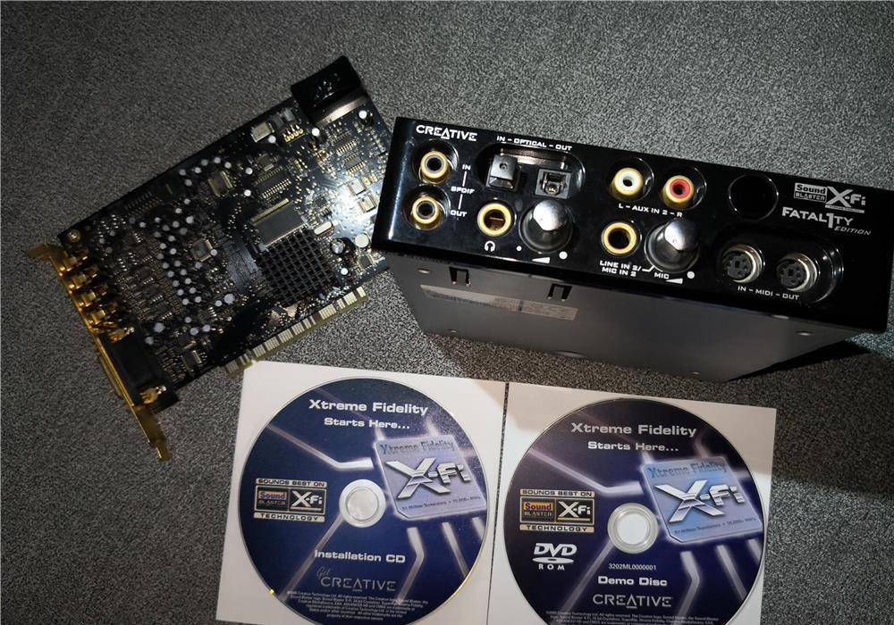 Placa de sunet Creative X-FI Fatal1ty Platinium