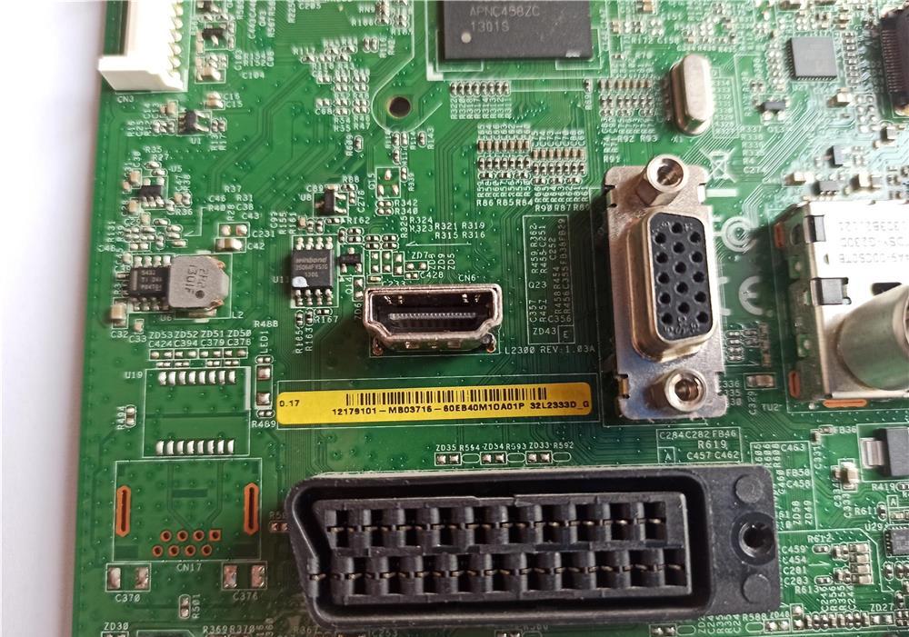 Placa digitala Toshiba 50L2333D L2300 Rev 1.03A