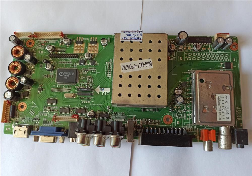 Placa digitala tv. HIRSCH FH-22LMH TV/DVD