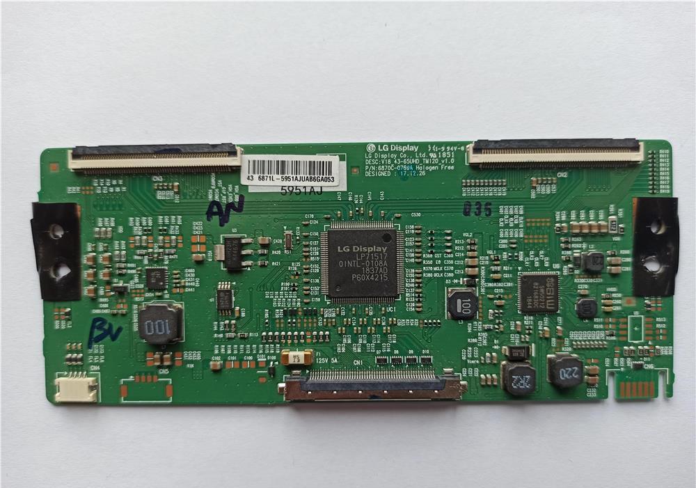 Placa T-con Philips 43PUS6504-12 6870C-0769A