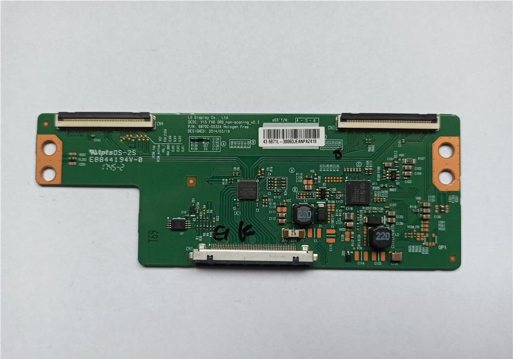 Placa T-con TV LG 43LJ594V 6870C-0532A 43 6871L-3806DJEANPAZ418