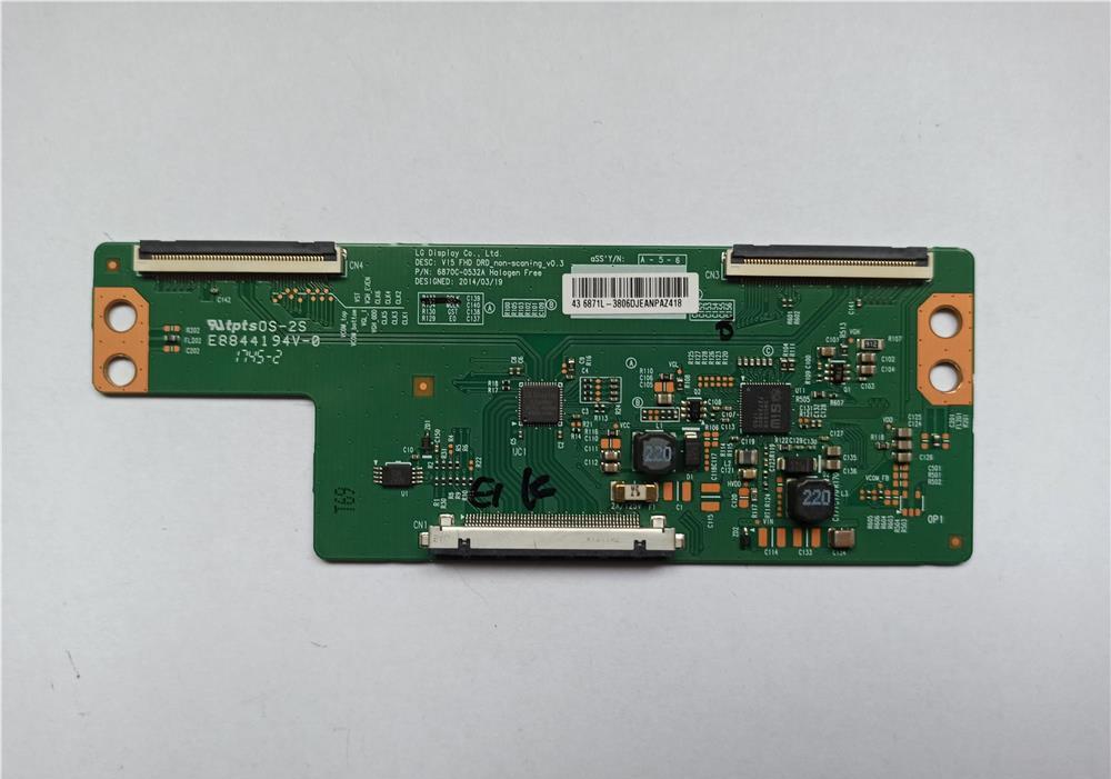 Placa T-con TV LG 43LJ594V 6870C-0532A 43 6871L-3806DJEANPAZ418