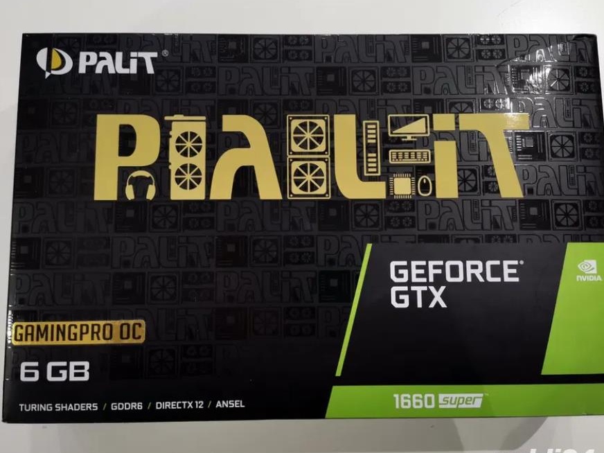 placa video nvidia gtx 1660 super palit in stare perfecta de functionare