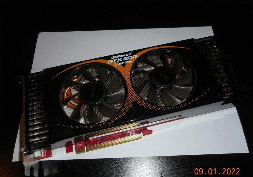 Placa video Palit GeForce GTX 260 Sonic 216P 896MB DDR3 448-bit DVI VGA HDMI