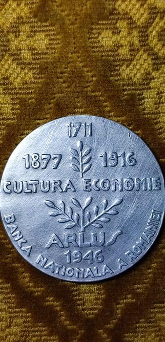 PLACHETA ,,ARLUS,,1 1711 1877 1916\2 CULTURA ECONOMIE \ARLUS 1946\Ag.9OO\MEDREA\