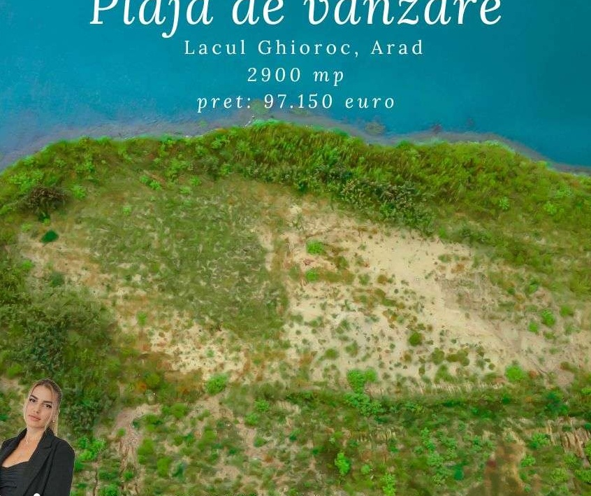 Plaja de vanzare Ghioroc, Jud. Arad, 33,5 euro/mp