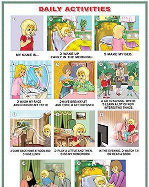 Planse Limba engleza - Greetings/Daily Activities (DUO)