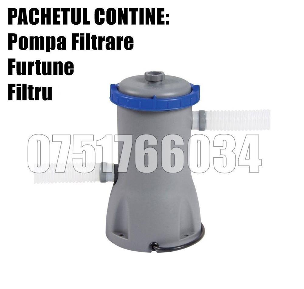 Pompa Filtrare Sistem Curatit Apa 1249L/ora + LIVRARE GRATUITA
