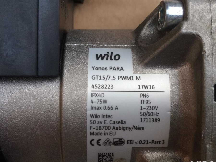 Pompe Wilo Yonos