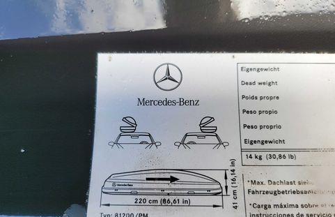 Portbagaj auto Mercedes/Thule 330litri