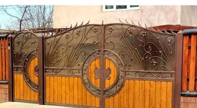 Porți metalice, porți cu lemn, plase de gard
