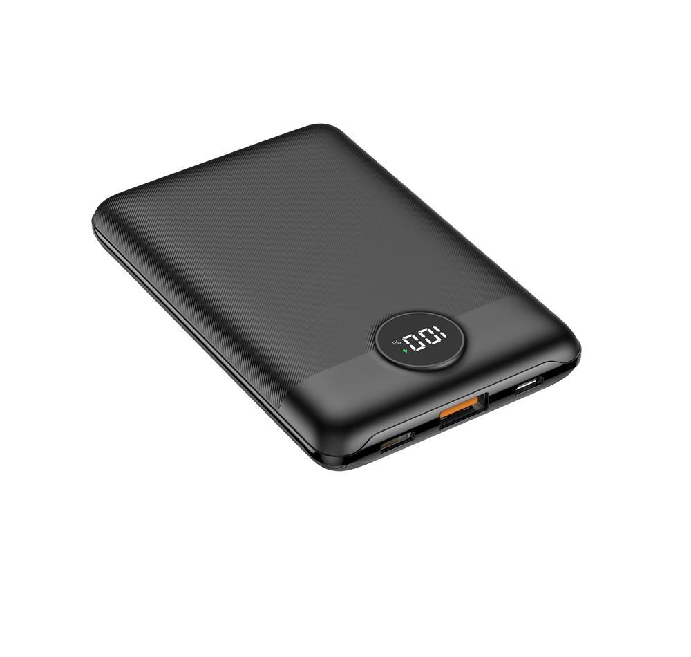 Power Bank Veger S11, 10000mAh, Display LED, Fast-Charge, Negru C727