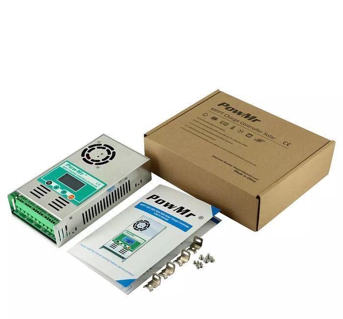 PowMr MPPT Solar Controller regulator "releu" 60A 12/24/36/48V NOU NOI