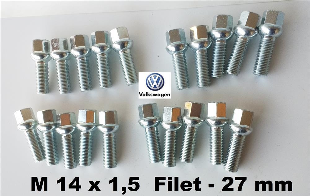 Prezoane  VW Golf, Passat, Touran, Polo M14 pas 1,5 filet 27 mm Raza