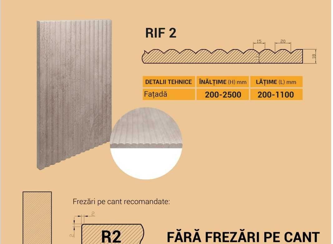 Producem fronturi din MDF infoliat profesional