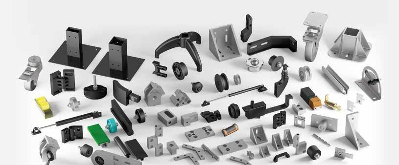 Profile aluminiu standardizate si accesorii industriale