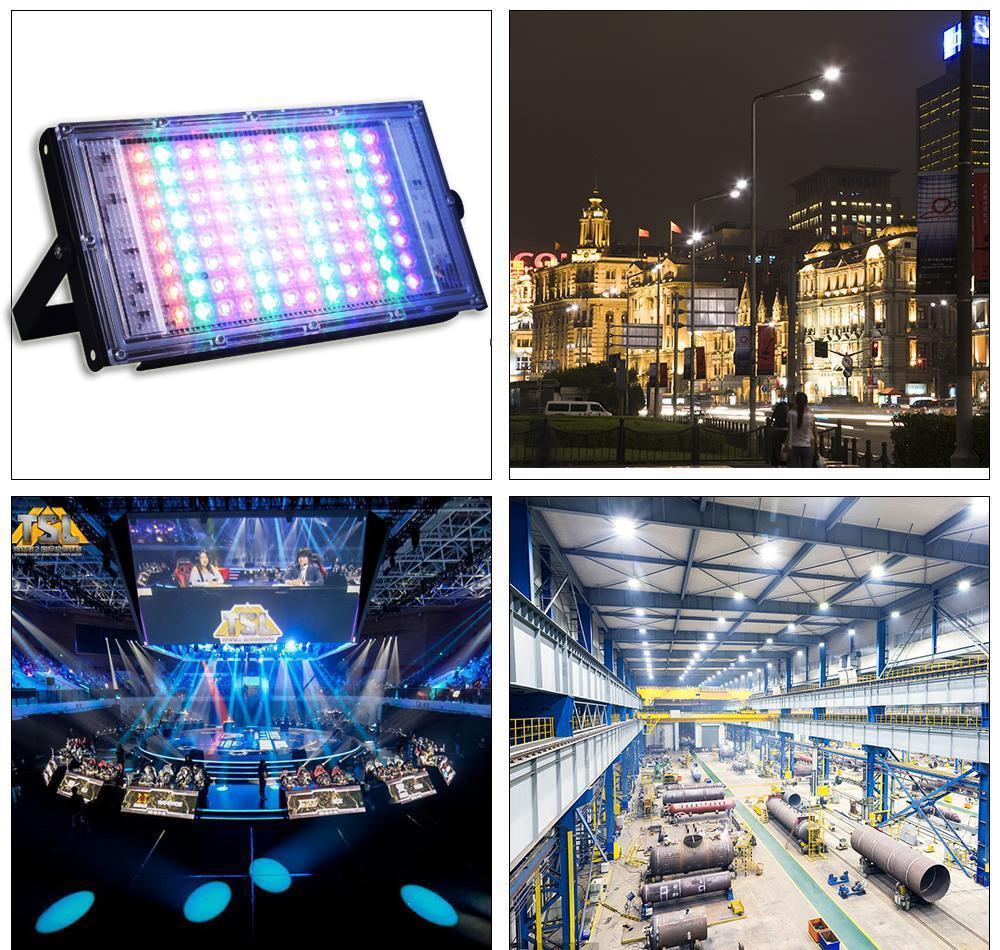 Proiector dreptunghiular MRG M572, 12 V, Color RGB, 50 W C572