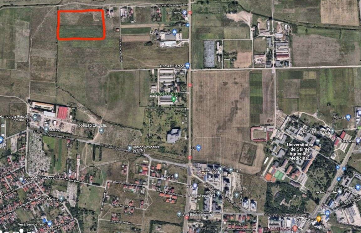 Proprietar : parcele teren in Calea Torontalului