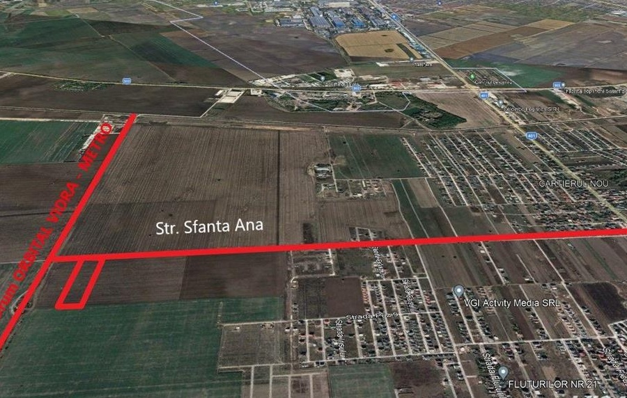 PROPRIETAR, Teren 9000 mp, investitie, Berceni, deschidere 41ml drum, lotizare, parcelare.