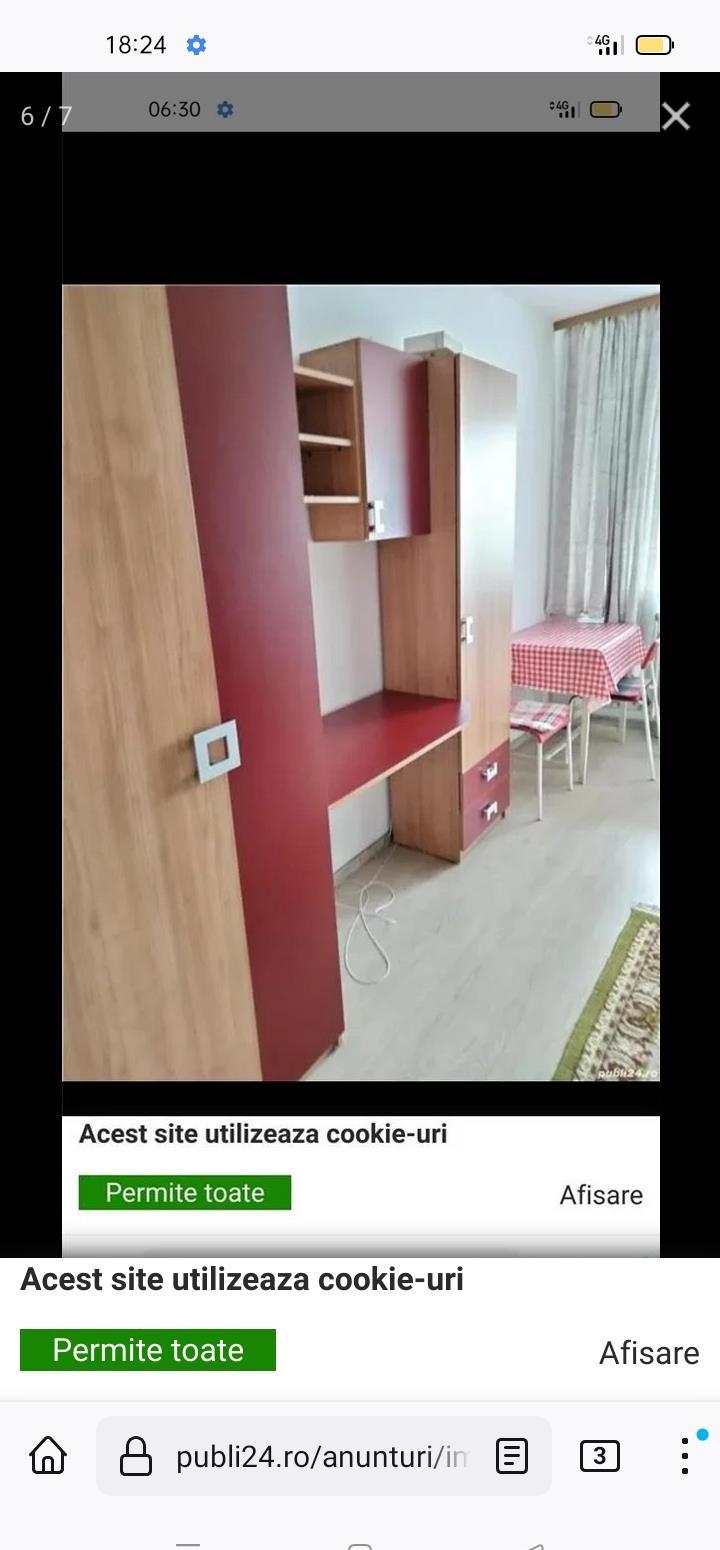 Proprietar vând garsonieră mobilată in Drumul Taberei