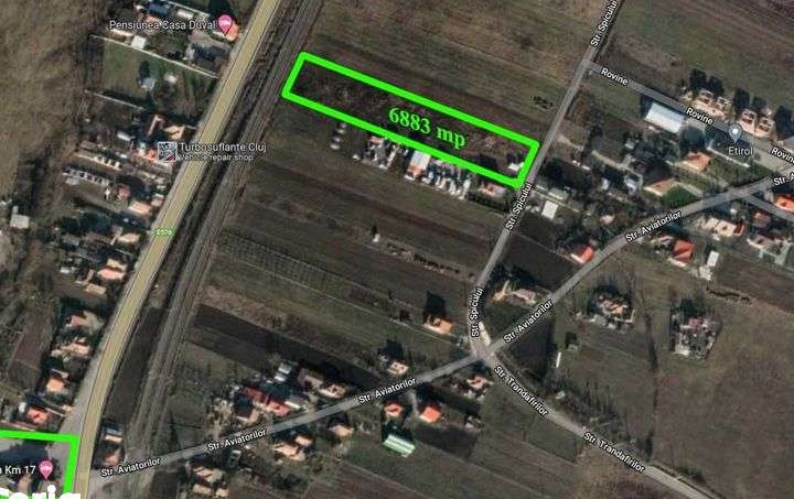 Proprietar, vand teren 7000 mp Jucu de Mijloc 29 €/mp, zona Han KM 17