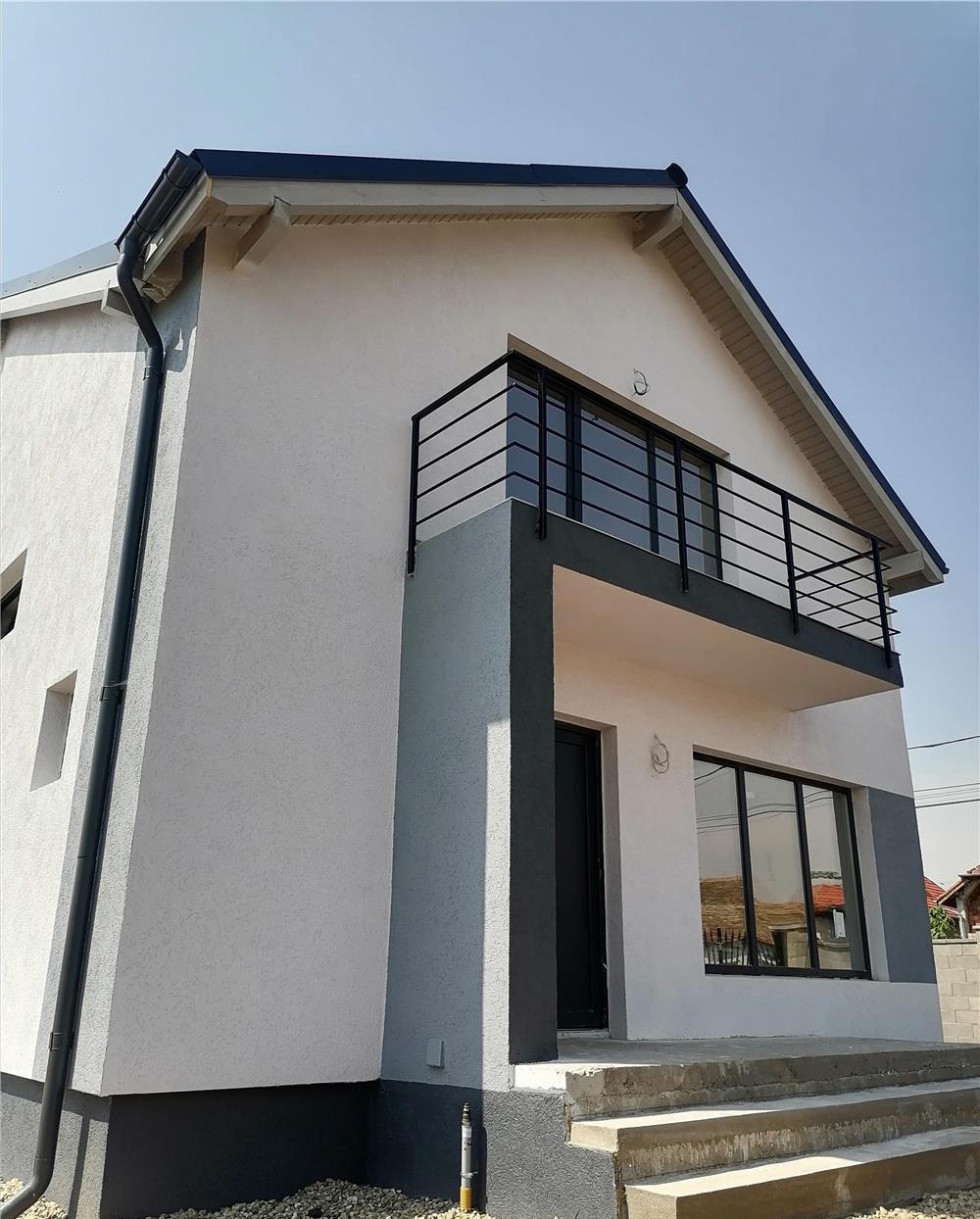 Proprietari, vindem casa noua P+M, la 7 km de Arad, comuna Sofronea.