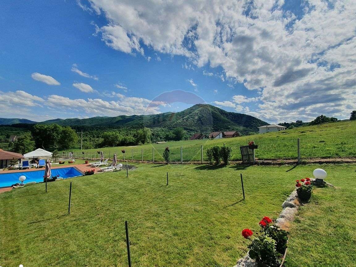 Proprietate specială-teren 1650 mp,casa si piscina in Cisnadioara