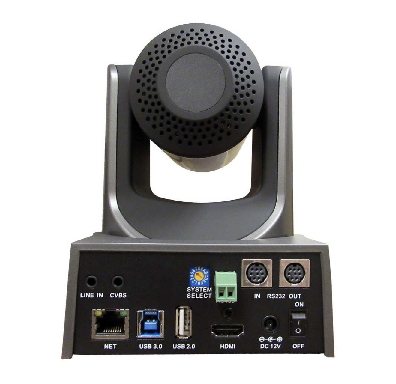 PTZOptics PT12X-USB-GY-G2, varianta gri, 12X USB Gen 2