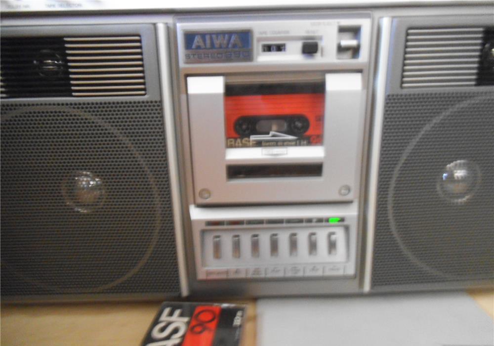 RADIO CASETOFON AIWA TPR-990E Dolby NR B. 2-Motor SG Head  Comoara din 1980