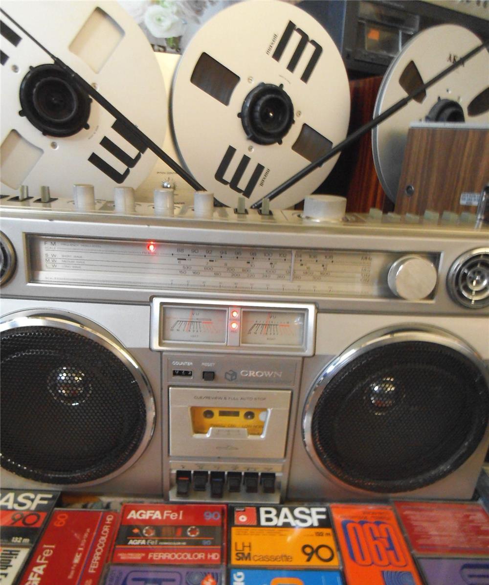 RADIO CASETOFON CROWN CSC-850L Hifi Stereo Sound System