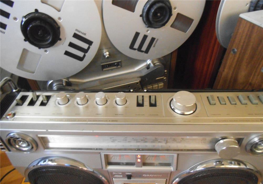 RADIO CASETOFON CROWN CSC-850L Hifi Stereo Sound System