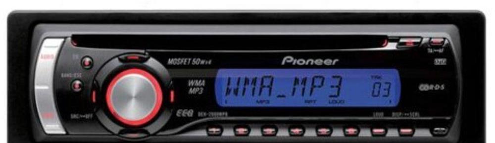 Radio CD auto Pioneer DEH-2900MPB, 4 x 50W