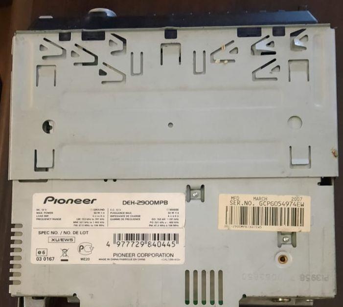 Radio CD auto Pioneer DEH-2900MPB, 4 x 50W