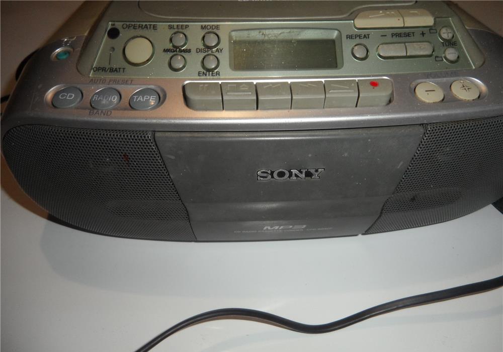 Radio/cd/casetofon mp3 Sony